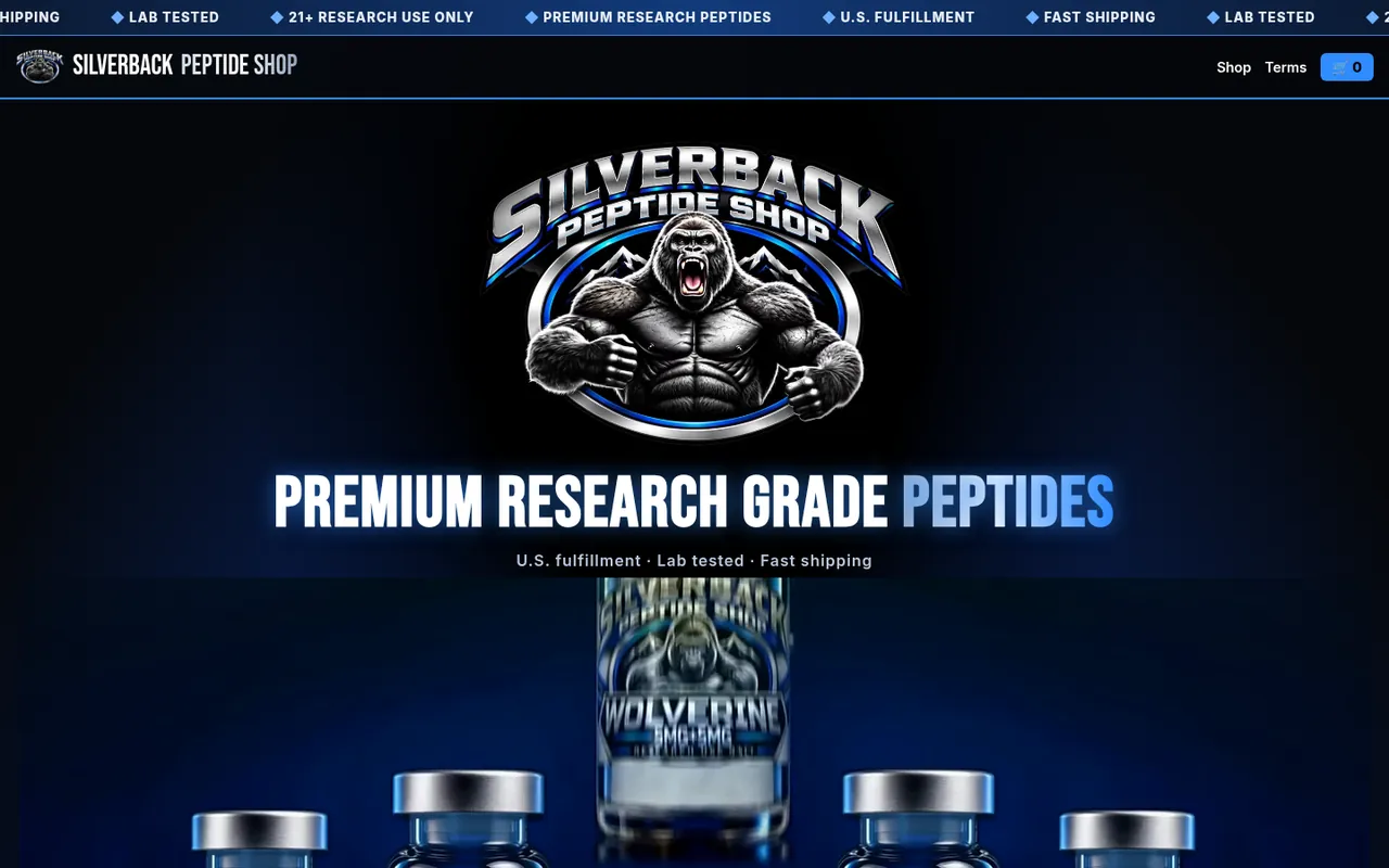 Silverback Peptide Shop